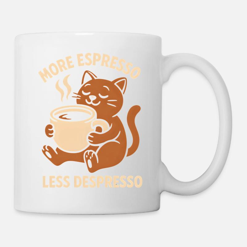 More espresso Less Despresso - Mug - white
