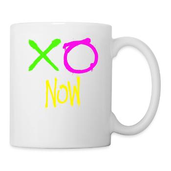 XO maintenant - Mug blanc - blanc - Droite