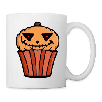 Pumpkin Cupcake Halloween - Mug - white - Right