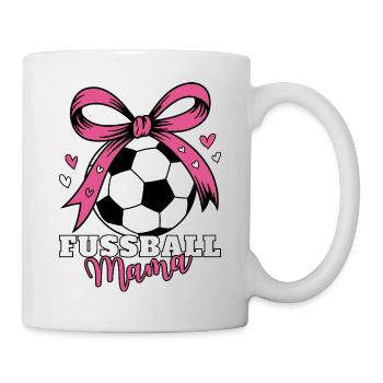 Fussball Mama - Tasse - Weiß - Rechts