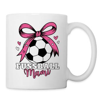 Football Mommy Pink Bow - Mug - white - Right