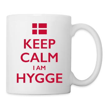 Hygge Denmark Dänemark - Tasse - Weiß - Rechts