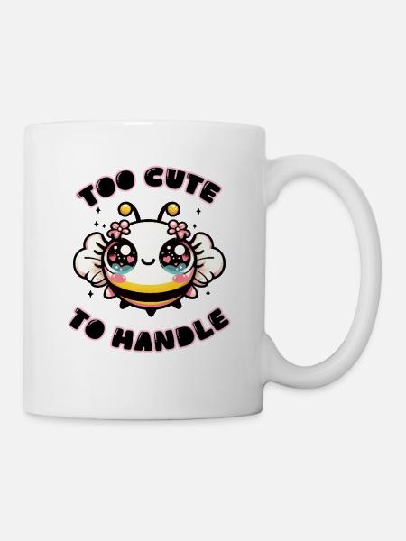 Too Cute To Handle - Mug - white
