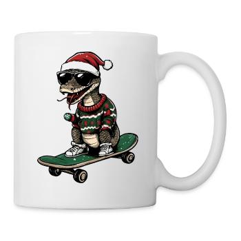 Snake Cobra Christmas Funny - Mug - white - Right