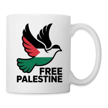 Palestine Libre - Gaza T-Shirt - Mug blanc - blanc - Droite