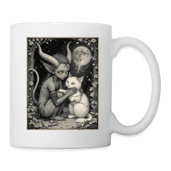 Moonlit Demon - Mug - white - Right