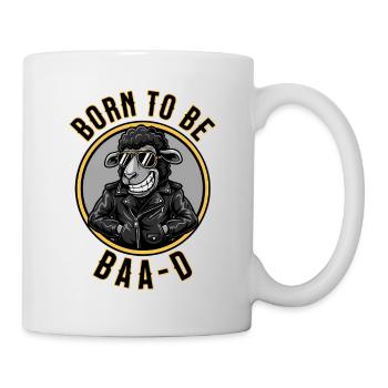 Born to Be BaaD Sheep - Mug - white - Right