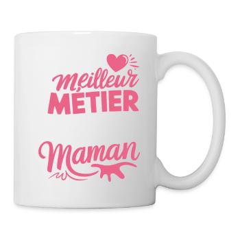 Mom Best Job in the World - Mug - white - Right