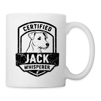 Sweat à capuche Jack Russell Terrier pour les amoureux des chiens - Mug blanc - blanc - Droite