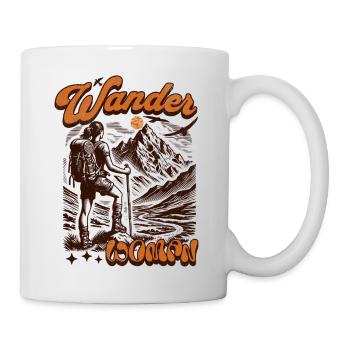 Wander Woman - Tasse - Weiß - Rechts