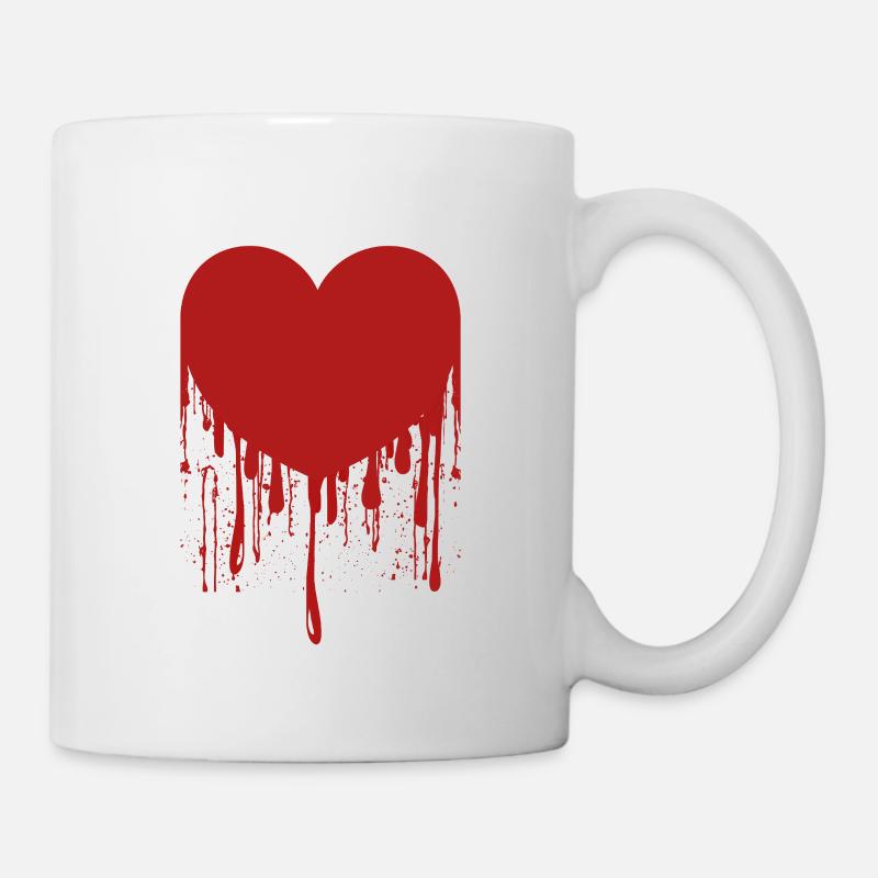 Melting heart - Tasse - Weiß
