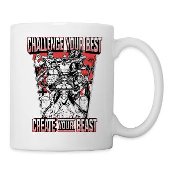 CYB - Backprint - Black/White/Red - Challenge - Mug - white - Right