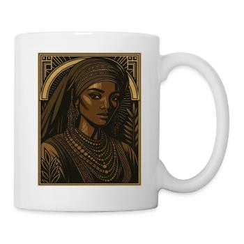 Reine d’Or de la Distance - Mug blanc - blanc - Droite