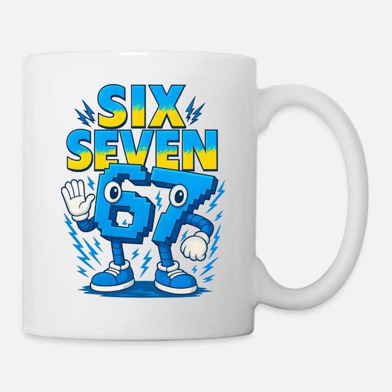 67 Six Sept 6-7 - Mug blanc - blanc