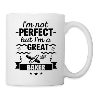  I'm Not Perfect But I'm a Great Baker - Mug - white - Right