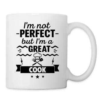 Je ne suis pas parfait, mais je suis un grand - Mug blanc - blanc - Droite