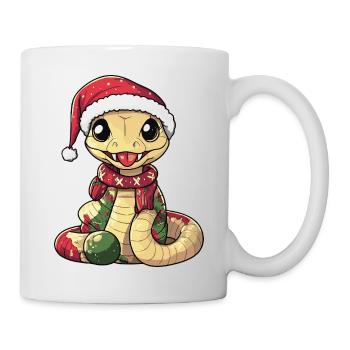 Snake Cobra Christmas - Mug - white - Right