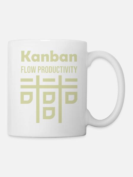 Kanban Flow Productivity - Mug - white