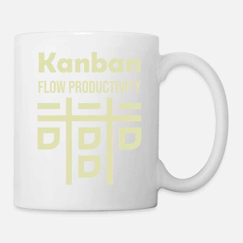 Kanban Flow Productivity - Mug - white