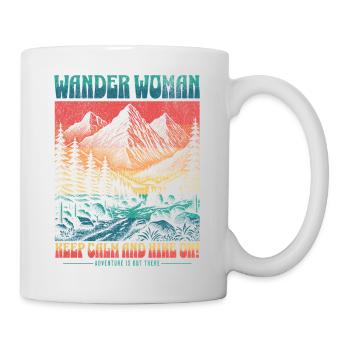 Wander_Woman - Mug blanc - blanc - Droite