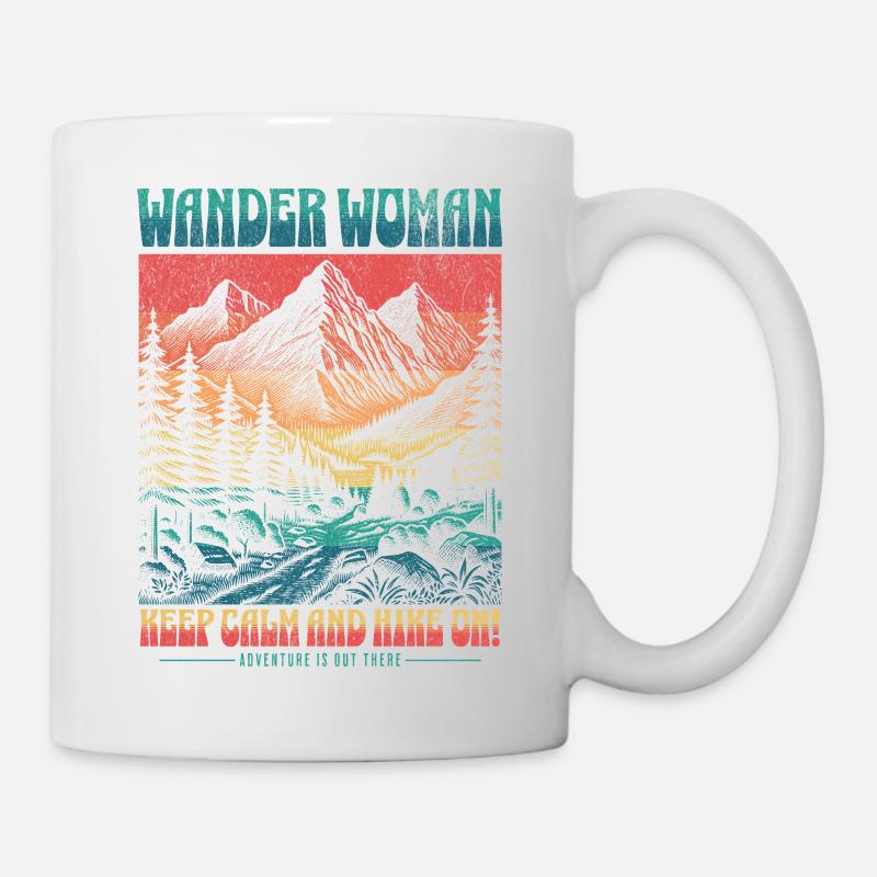 Wander_Woman - Tasse - Weiß