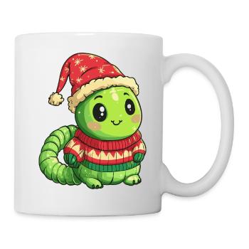 Worm Christmas - Mug - white - Right