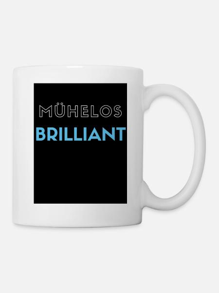Brillant sans effort - Mug blanc - blanc