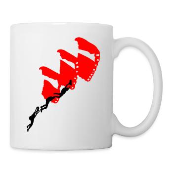 Parachuting - Mug - white - Right