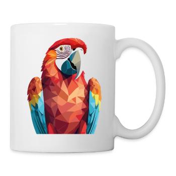 Perroquet - Mug blanc - blanc - Droite