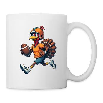Thanksgiving Football Turkey - Mug - white - Right