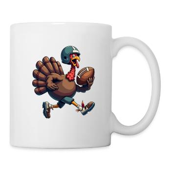 Thanksgiving Football Turkey - Mug - white - Right