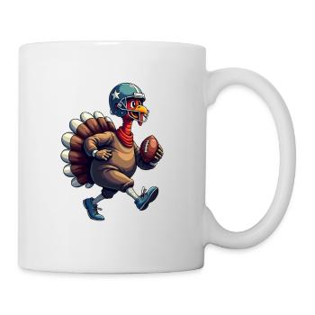 Thanksgiving Football Turkey - Mug - white - Right