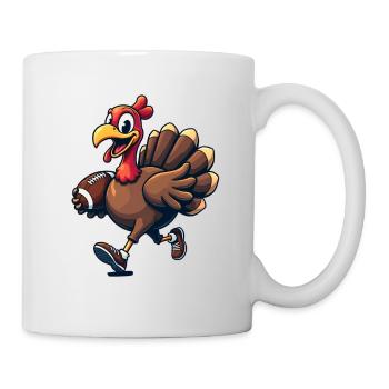 Thanksgiving Football Turkey - Mug - white - Right
