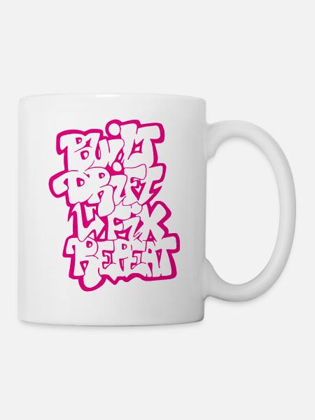 Built Drift Fix Repeat 03 - Mug - white