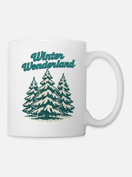 Winter Wonderland - Tasse - Weiß
