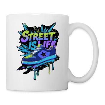 Streetwear Sneaker - Tasse - Weiß - Rechts