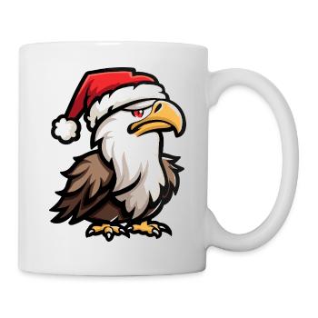 Noël de l’aigle - Mug blanc - blanc - Droite