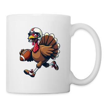 Thanksgiving Football Turkey - Mug - white - Right