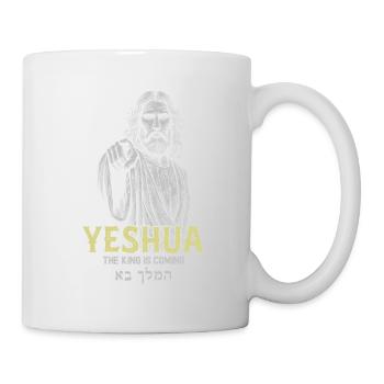 Yeshua King Is Coming - Mug - white - Right