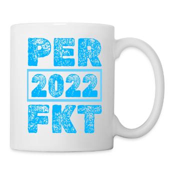 Perfektioniert 2022 - Tasse - Weiß - Rechts