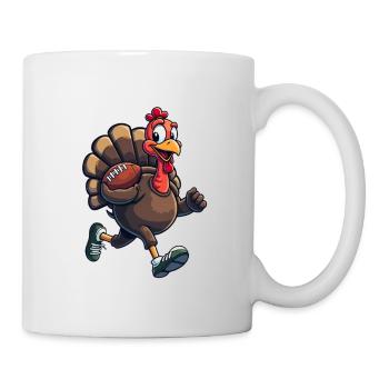 Thanksgiving Football Turkey - Mug - white - Right