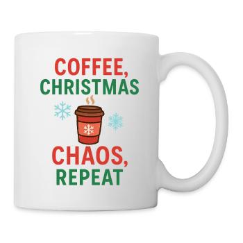 Coffee Chaos Christmas - Mug - white - Right