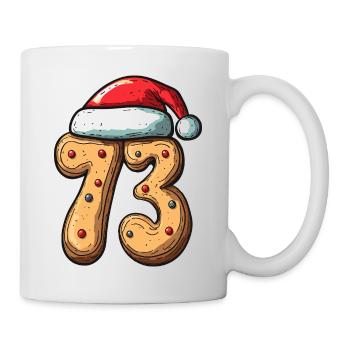 73 Number Cookie Christmas - Mug - white - Right