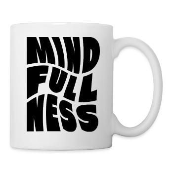 mindfullness logo design - Mug - white - Right