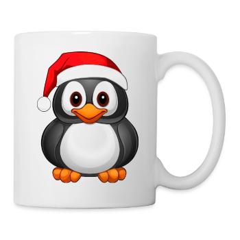 Noël pingouin - Mug blanc - blanc - Droite