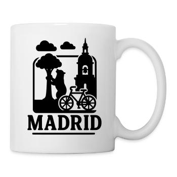 madrid wahrzeichen - Tasse - Weiß - Rechts