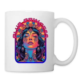 Plur Princess Psychedelic Kandi Festival - Mug blanc - blanc - Droite