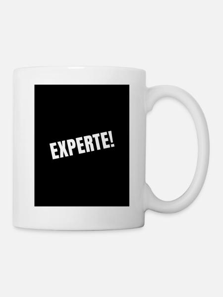 Expert! - Mug blanc - blanc