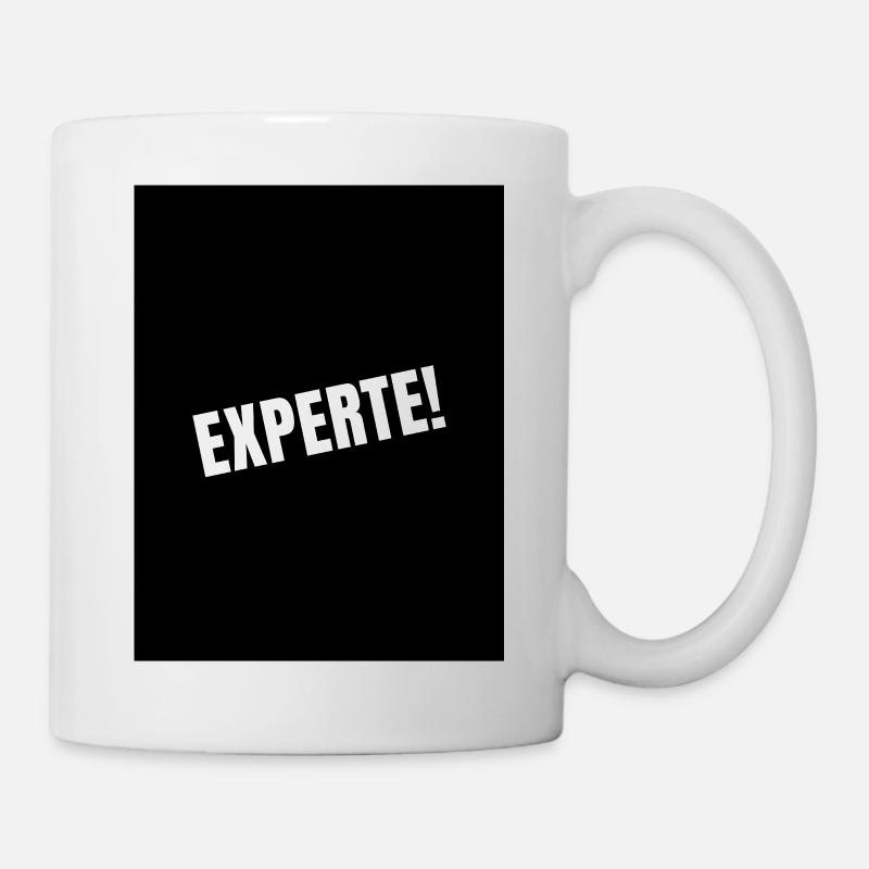 Experte! - Tasse - Weiß
