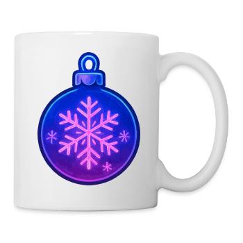 Christmas Ball Ornament - Mug - white - Right